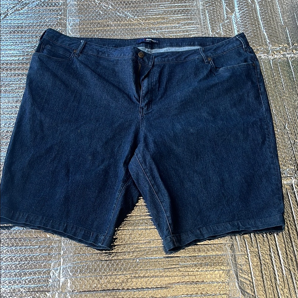 Denim 24/7 Dark Blue Denim Shorts